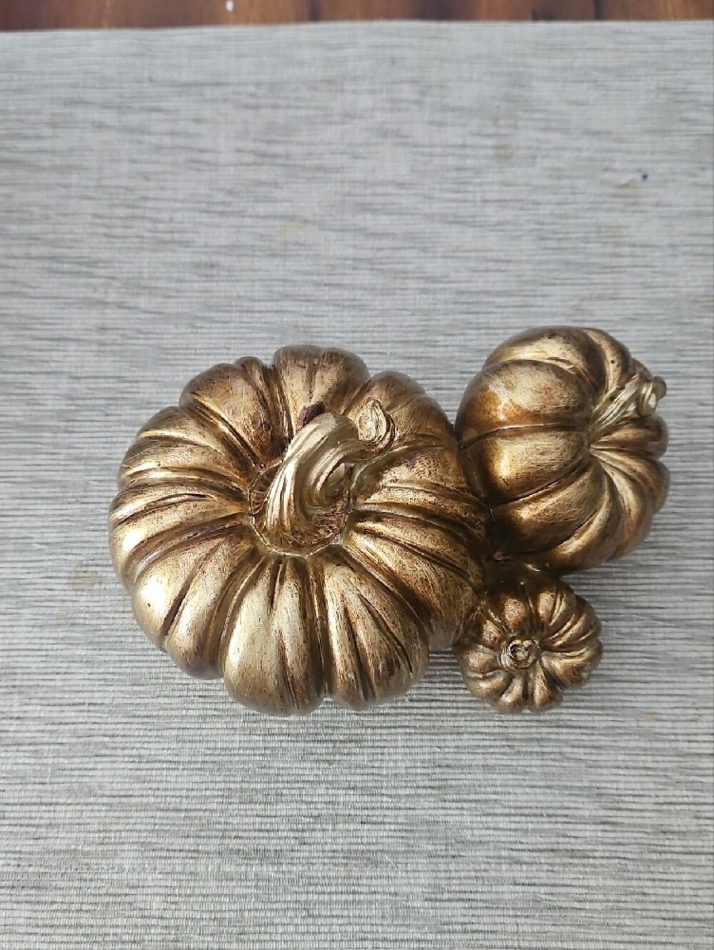 Harvest Golden Pumpkin Display. New In Box - Picture 2 of 4